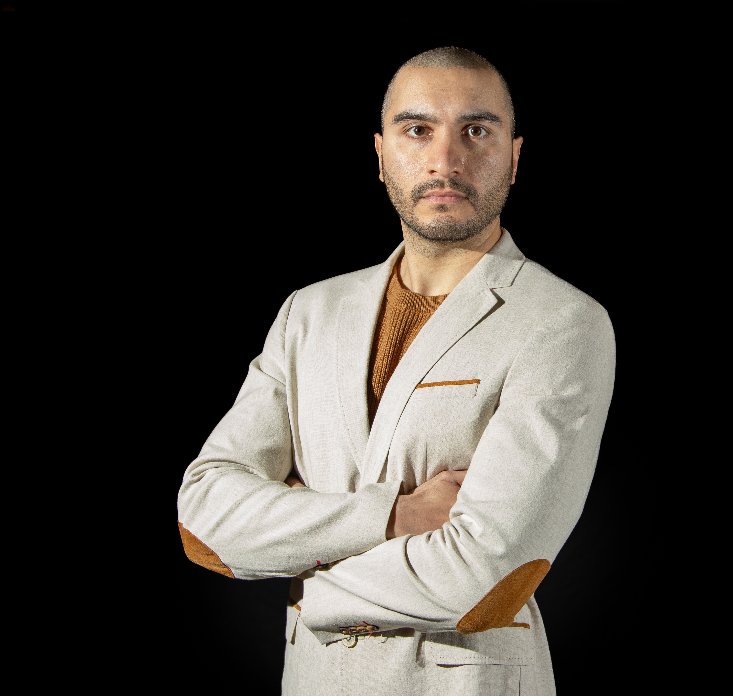 Powerful Male Headshot